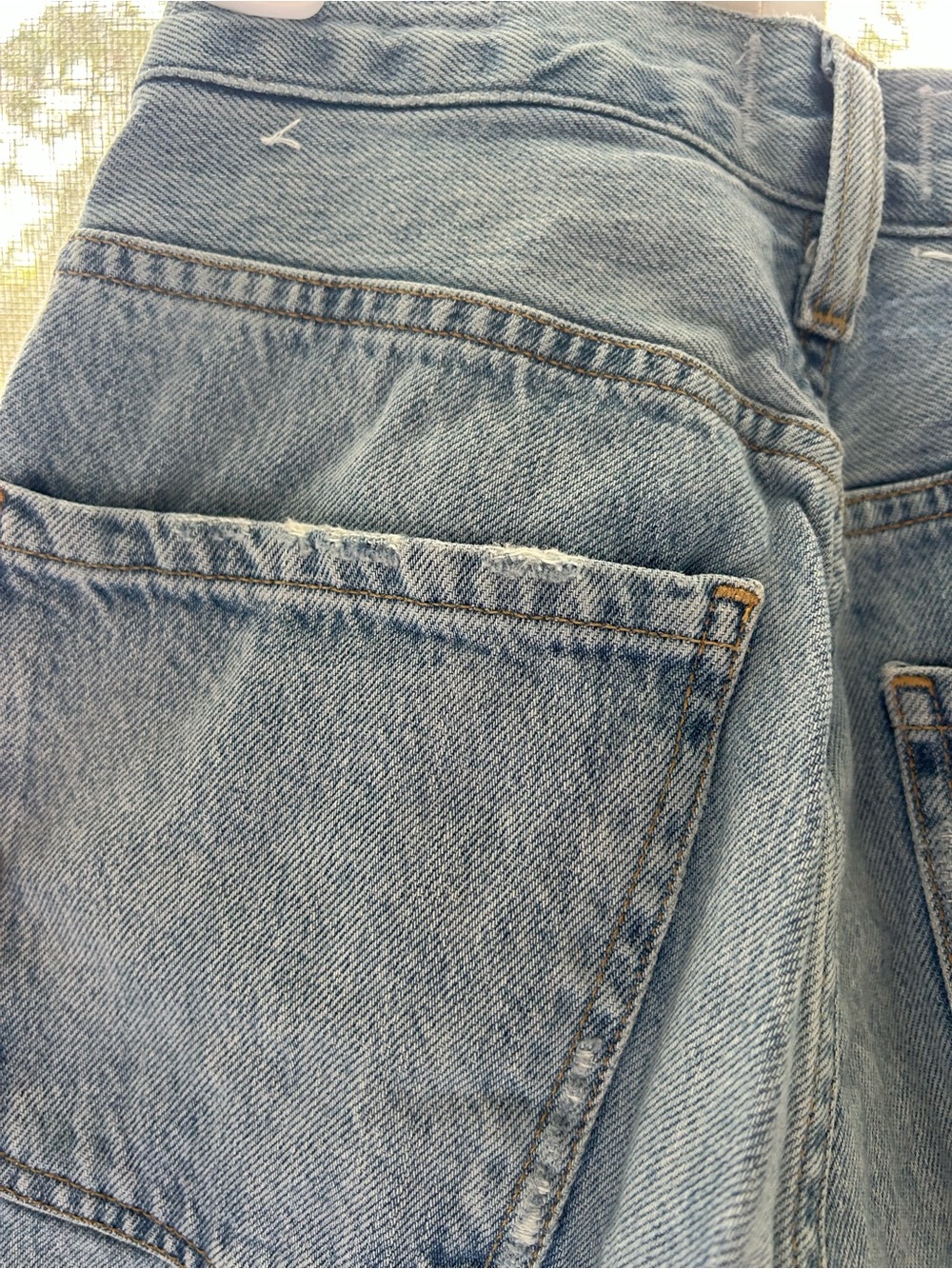 Citizens of Humanity Annina Jeans Classic Wide-Leg Blue Women’s Jeans - Picture 7 of 8